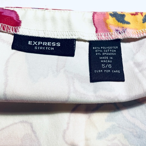 Express mini skirt, size 5/6 multicolored - Picture 9 of 12